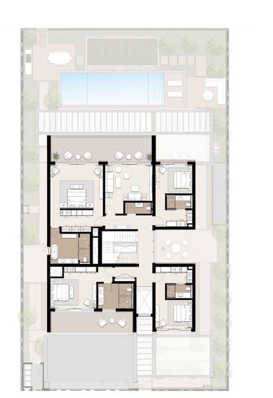 Floor plan 21 - Modern house layout